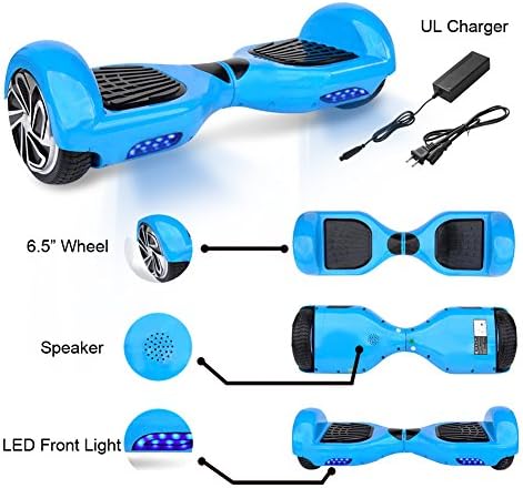 Blue Self Balancing Electric Scooter Hoverboard