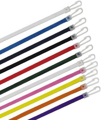 Customcard Ltd Purple Lanyard with Plastic Clip, 45 centimetre Long, Breakaway Lanyard for School Office, Work
