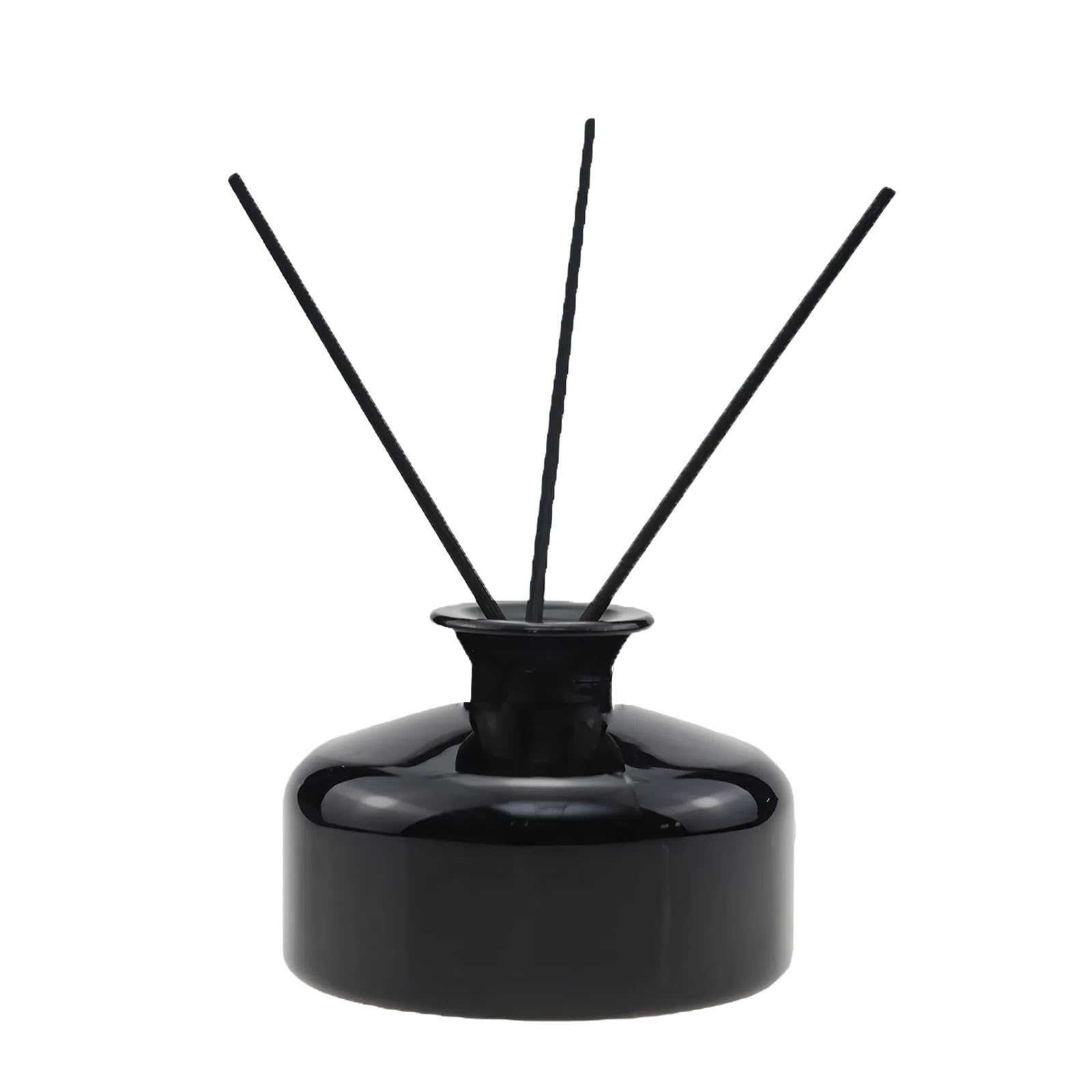 200ml 6.7oz Glass Diffuser Bottle Aromatherapy Essential Oil Jar Container Fragrance Accessories Use for DIY Replacement Reed Diffuser Sticks Sets Essential Oils Crafts Decor (No Sticks)