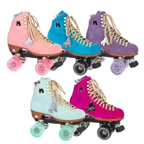 Buy Moxi Lolly Suede High Top Outdoor Roller Skates Available in 5