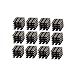 3D Printer Accessories and Parts, FYSETC Stepper Motor Driver Heat Sink Aluminum Heatsinks Cooling Fin Drivers Ultra-Silent for TMC2100 A4988 DRV8825 TMC2208 TMC2130 Motor Driver - 12 Pcs, Black