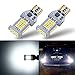 ENDPAGE 921 912 906 LED Bulb 1200 Lumens Extremely Bright 3030 24-EX Chipsets Error Free 902 904 T15 W16W LED Bulbs for Back Up Lights Reverse Lights, Xenon White 6000K (Pack of 2)