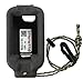 Garmin Oregon 600 650 650t Heavy-Duty CASE HOLSTER GizzMoVest Black-color Removable Belt Clip & Lanyard-Clip. MADE IN THE USA