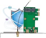 ASHATA Mini PCI-E to PCI-E Riser Card for Network Card SSD WLAN WWLAN No Driver view 5