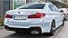 TK-KLZ 2Pcs 3D Metal Tricolor ///M Logo Car Side Fender Rear Trunk Emblem Badge for All Models BMW 1 3 5 7 Series E30 E36 E46 E34 E39 E60 E65 E38 X1 X3 X5 X6 Z3 Z4 Decorative Accessories