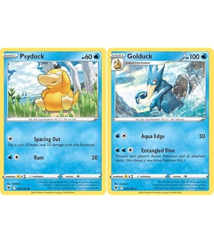 Amazon.com: Pokemon Card Slowpoke & Psyduck GX RR sm11 Holo 011