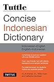 Image de Tuttle Concise Indonesian Dictionary: Indonesian-English English-Indonesian (Tuttle Concise Dictionaries)