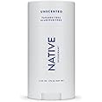 Native Deodorant Contains Naturally Derived Ingredients, 72 Hour Odor Control | Deodorant for Women and Men, Aluminum Free with Baking Soda, Coconut Oil and Shea Butter | Unscented