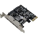 SEDNA - PCI Express (PCIe) 2 Port SATA III 6.0 Gbps Host Adapter with Low Profile Bracket