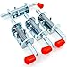 4 Pcs Metal Lock Barrel Bolt Spring Loaded Latch 6.5 Inches Long w Grip Heavy Duty