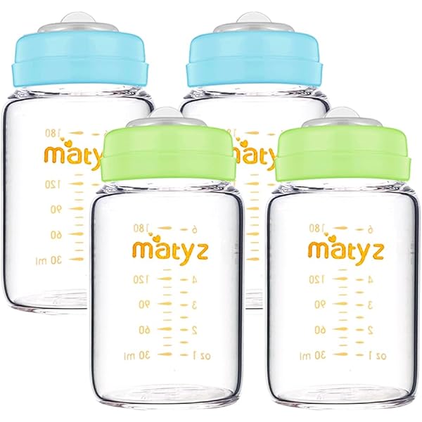 milk　マシュー Amazon.com: Matyz Glass Breastmilk Storage Bottles, 6 Pack