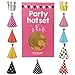 Cefanty Party Hats 11 Pack Fun Cone Party Hats for Kids or Adults Multicoloured