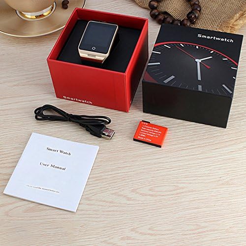 AGPtEK Q18s Bluetooth 3.0 Reloj Inteligente con con la cámara 01 ...