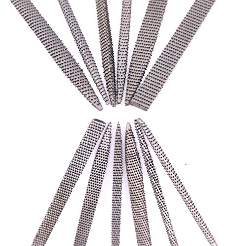 image for Swpeet 18Pcs Needle File Set with 4 Pcs Sandpaper, Mini Assorted Wood 