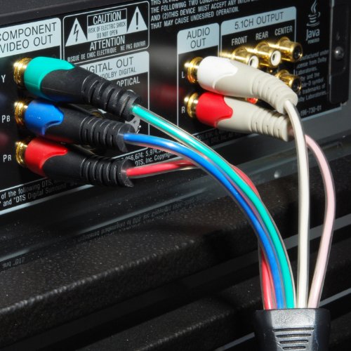 Mediabridge Component Video Cables with Audio (6 Feet) Gold Plated