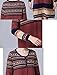 Mordenmiss Women's Long Sleeve Knitwear Pullover Sweater (Style 5-Pink)