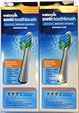 Waterpik SRSB-3W Sensonic Replacement Toothbrushes (Compact Head Size), 6-Count