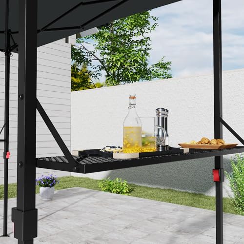 Saumifres 8x5 FT Pop Up Grill Gazebo Review: Vented Roof with Side Shelves image 18