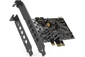 Sound Blaster Audigy FX V2 Up to 24bit/192kHz High Resolution Playback 120dB DNR DAC PCI-E Sound Card SB-AFXV2