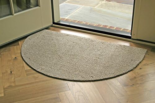 Dirt Stopper, 24 by 39-Inch, Half-Oval, Brown