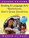 Reading and Language Arts Worksheets Don't Grow Dendrites: 20 Literacy Strategies That Engage the Brain