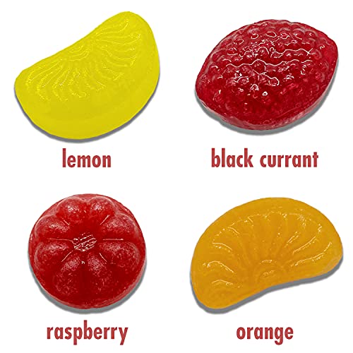 Queen’s Delight Fruit Candy Jar All Natural Fruit Juice Candy