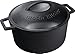 Utopia Kitchen Pre Seasoned Cast Iron Dutch Oven with Dual Handle and Cover Casserole Dish, 5 Quart