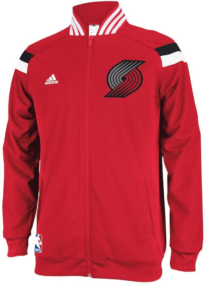 trail blazers warm up jacket