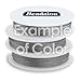 Beadalon 49 Strand Stainless Steel Bead Stringing Wire, .015 in / 0.38 mm, Bright, 30 ft / 9.2 m