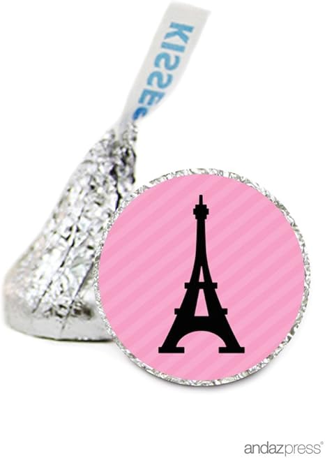 Amazon Com Andaz Press Chocolate Drop Labels Stickers Wedding