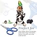 Simply Pets Online Cat Nail Trimmers - Veterinarian Designed - Superior Sharpness - Puppy Nail Clippers - Professional Pet Nail Clippers for Small Dogs, Rabbits, Guinea Pigs and Birds
