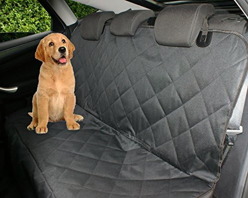 Petastical Best Dog Seat Covers for Cars | Luxury Pet Car Seat Covers for Dogs | Side Flaps | Backseat Hammock | Quilted | Heavy Duty | Waterproof | Non Slip Back | Multipurpose Use Pet Seat Cover