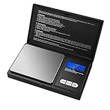 Ascher 200g/0.01g Digital pocket Scale / Portable Electronic scale / with Back-Lit LCD Display / 6 Weighing Modes / Best for Jewelry Gold Coin Reload and Kitchen Food