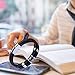 ANUIMOAR Men Genuine Leather Bracelet Stainless Buckle Multi-layer Braided Black Wrist Cuff Fashion Bangle7