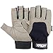 Brand New SAILING GLOVES Deckhand Gripy Glove Top Quality Blue/Grey