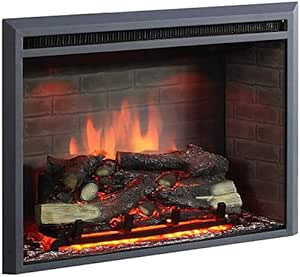 RICHEN Chimenea eléctrica Calida - Chimenea incorporada con calefacción