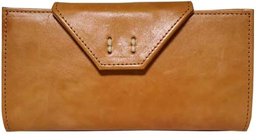 Amazon フェス 長財布 レディース カウレザー ステッチ フラップ 長財布 Fes フェス 財布