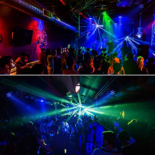 LED Par Lights, YeeSite 70W RGBW LED Par Can by Remote and DMX Control, LED Uplighting for Wedding DJ Party Stage Lighting - 4 Pack - Thumbnail 5