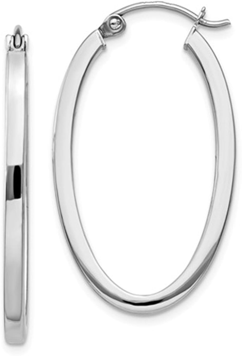 LooptyHoops 14k Or blanc N/A
