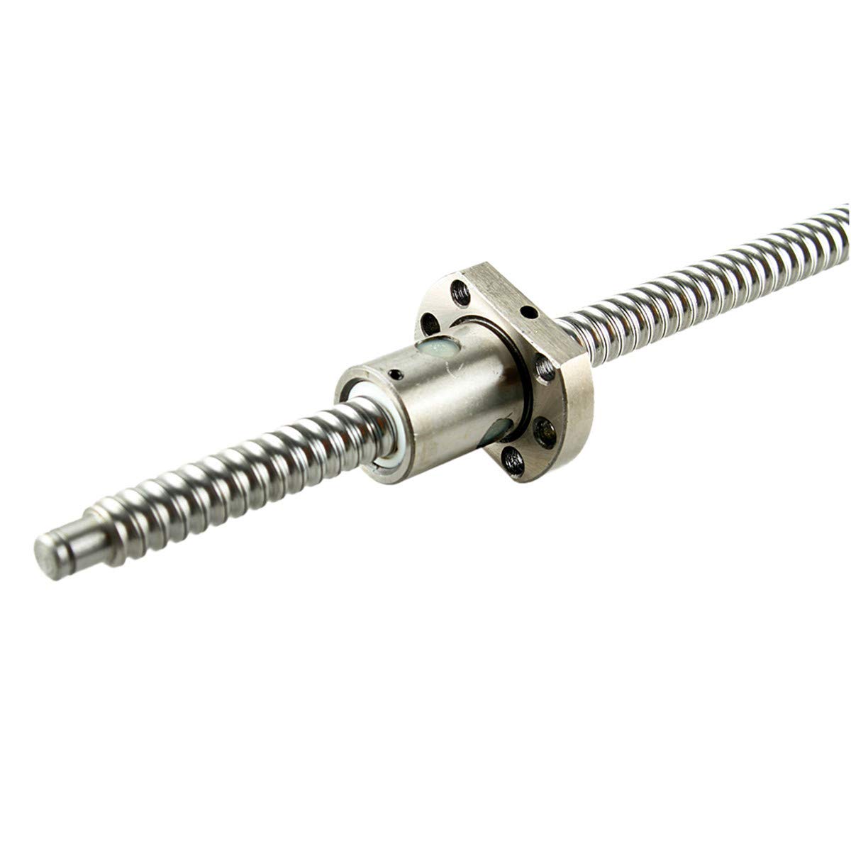 CNCCANEN Ball Screw SFU16051550mm Antibacklash BK12/BF12 with Ball Nut RM1605 1550mm End