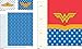 4 Piece Twin size Wonder Woman Bedding Set Includes 3pc Twin Sheet Set and 1 Twin/F Comforter