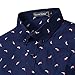 Mada Mens Casual Shirts Long Sleeve Slim Fit Dress Shirt