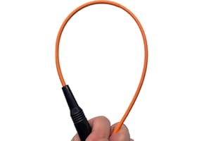 PLOUGHNAVI Extended Long Range Flexible Receiver Antenna for Garmin GPS handhed Alpha 300 300i 100 200 200i Astro 220 320 430, for Garmin Alpha Accessories (Orange)