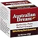 Australian Dream Arthritis Pain Relief Cream - Soothing & Non-Greasy - Powerful Topical Arthritis Pain Relief - Good for Muscle Aches or Joints - 4 oz Jars (2 Pack)