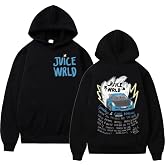 Sudiup Men's and women's hooded retro sportswear Y2K sportswear fashionable hip-hop casual jacket autumn and winter clothing