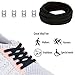 No Tie Shoelaces with Elastic Band and Stainless Steel Tabs, Ceratown No Knot Tieless Stretch Replacement Shoelaces for all Kid and Adult Shoes Color: White