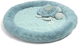 Mamas & Papas Interactive Activity Baby Playmat Gym Welcome to The World Blue view 2