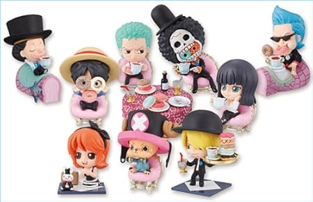 Amazon ワンピース 不思議の国のティーパーティーin麦わらの一味 ぷちきゃら メガハウス 全９種フルコンプセット フィギュア ドール 通販