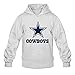 AK79 Men's Sweatshirt Dallas Star Logo Cowboys Ash