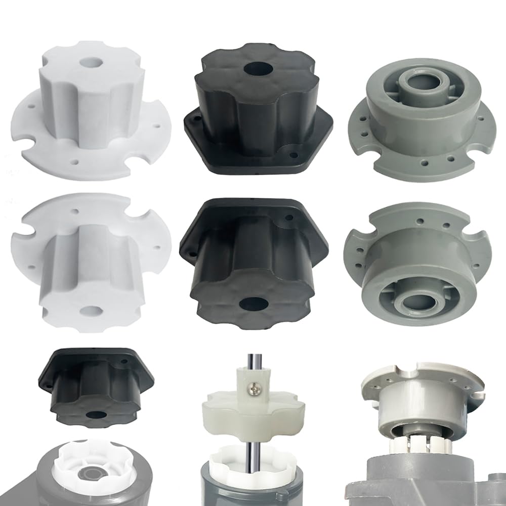 Photo 1 of 6PCS Tire Coupler/Axle Connector/Motor Assembly Hitch/Traction Bands/Tire Grip/Tires Adapter for Power Wheels Ride on Car Rubber Tires Upgrade Kit,1PCS Steering Motor Adapter for Power Wheels Upgrade